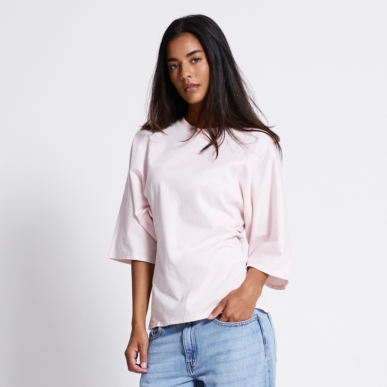 Sculpture top "Fabia" Light Pink